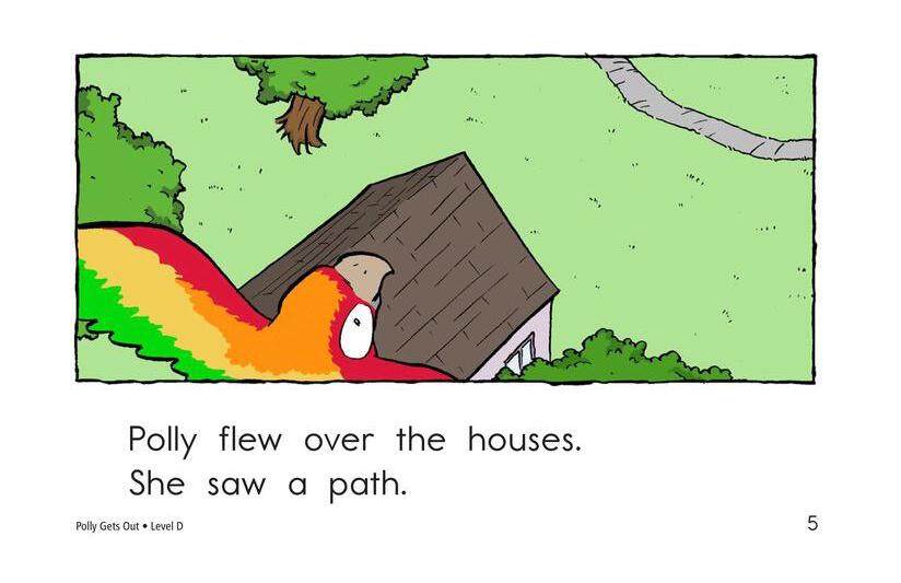 Polly Gets Out绘本故事第5页