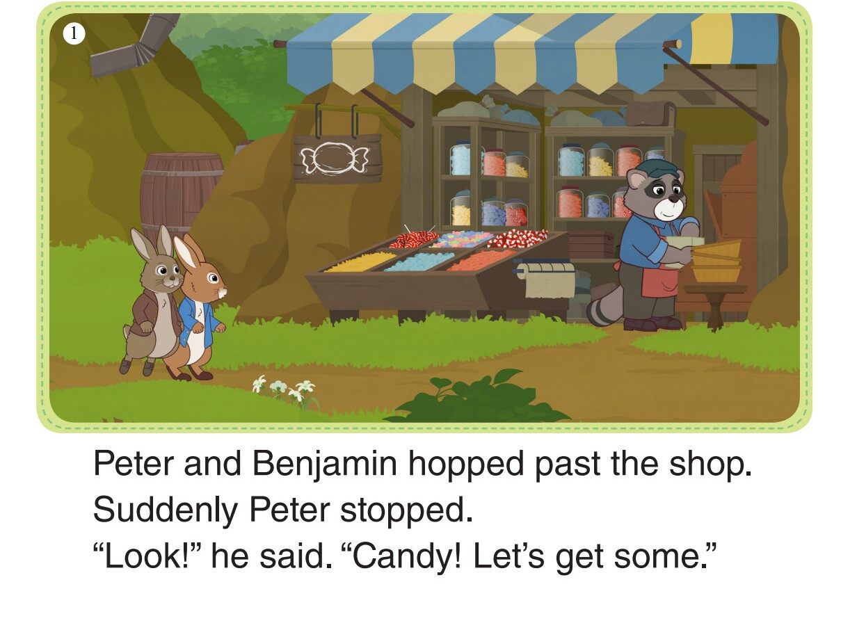 Peter and Benjamin Find a Boot 1-Candy绘本故事第3页