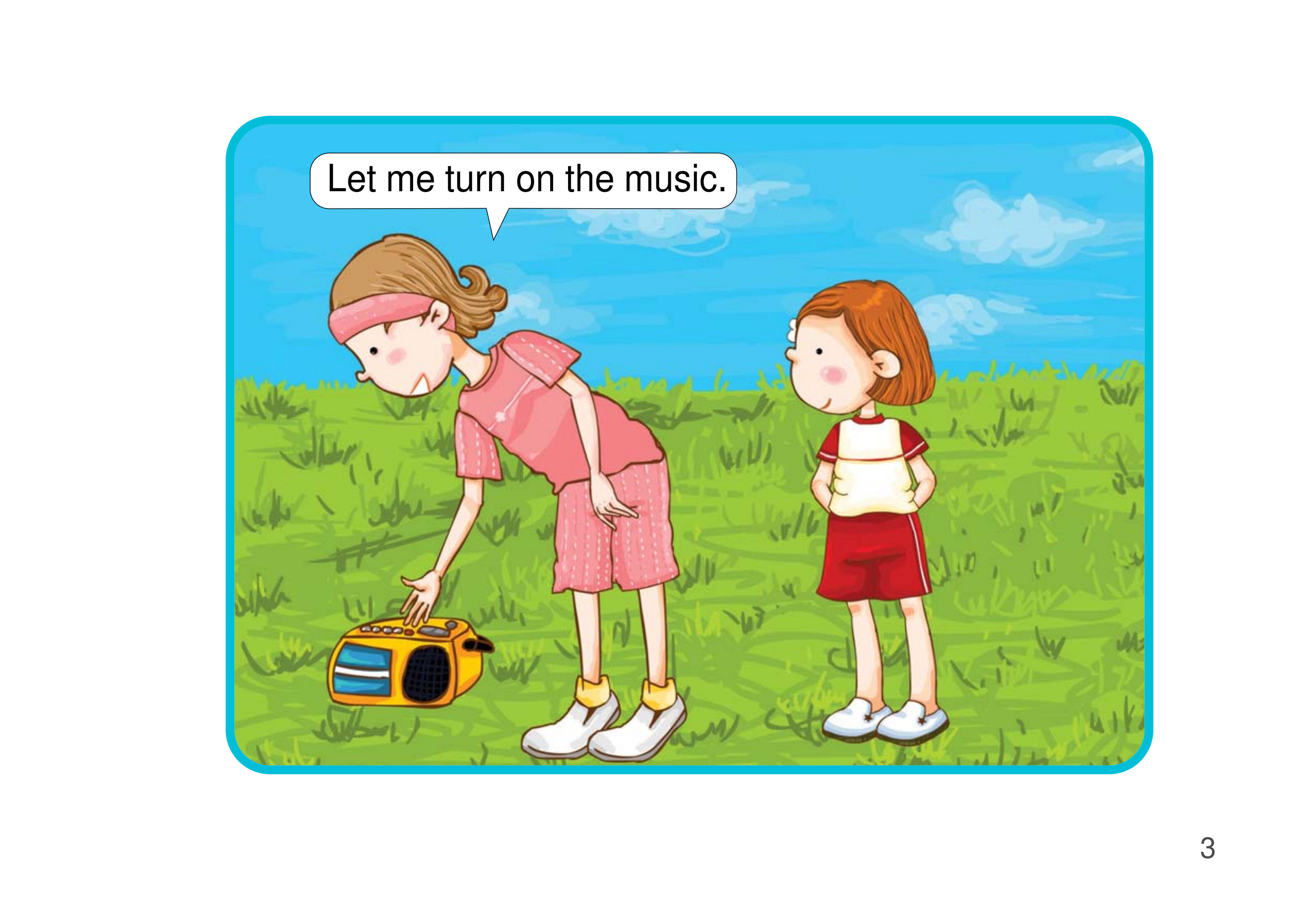 One,Two,Three!绘本故事第4页