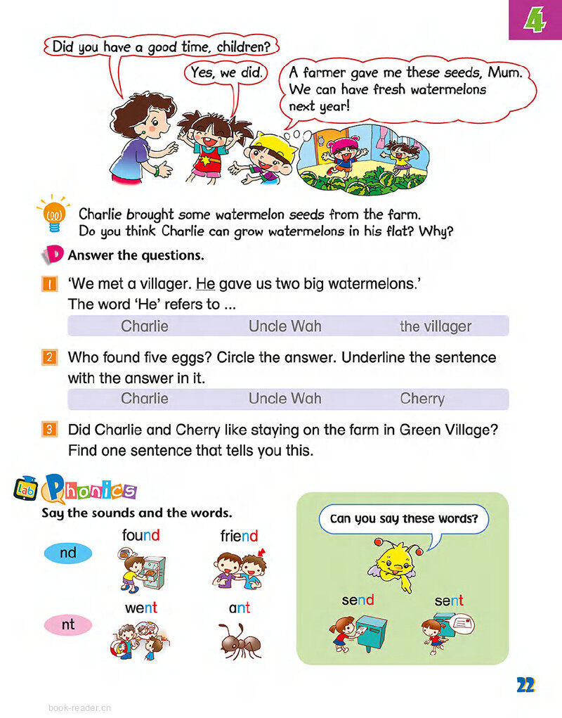 4 In the holidays绘本故事第5页