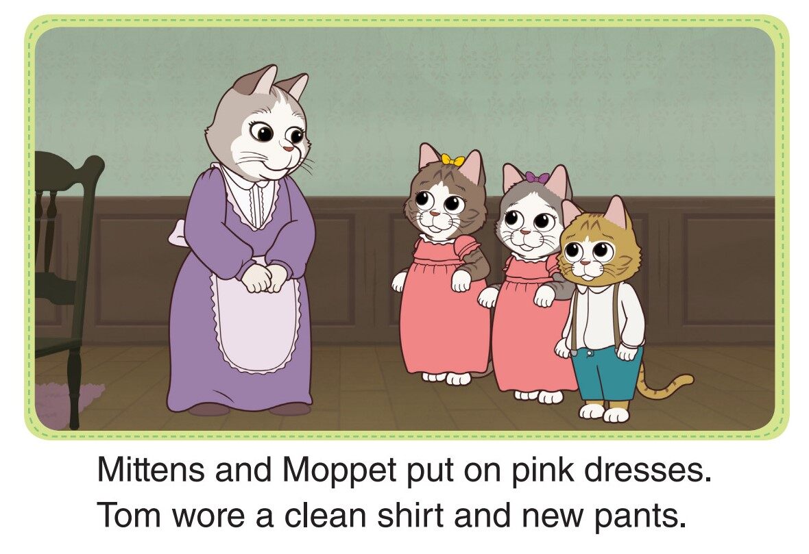 Tom Meets a Frog绘本故事第5页