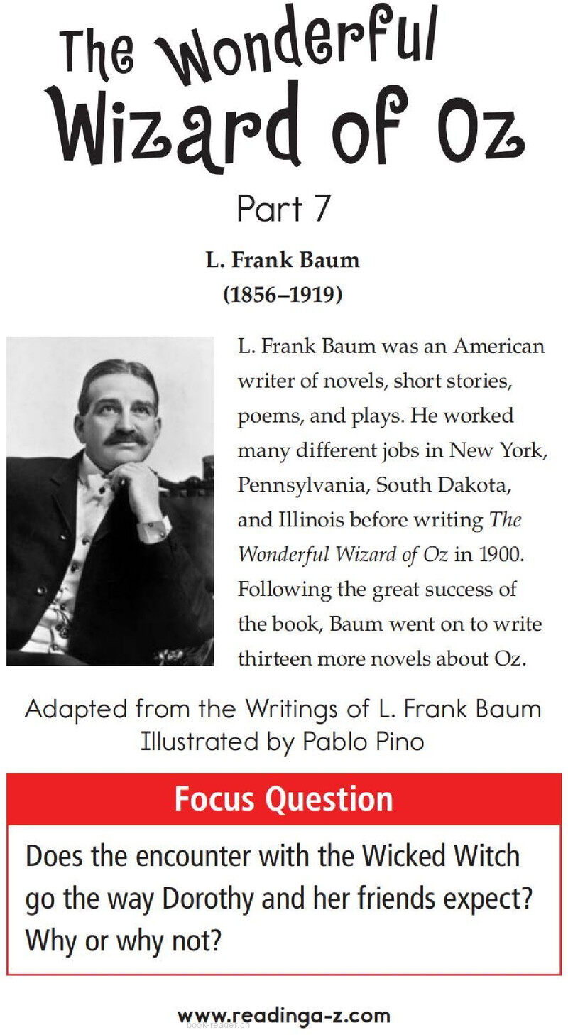 The Wonderful Wizard of Oz (Part 7)绘本故事第3页