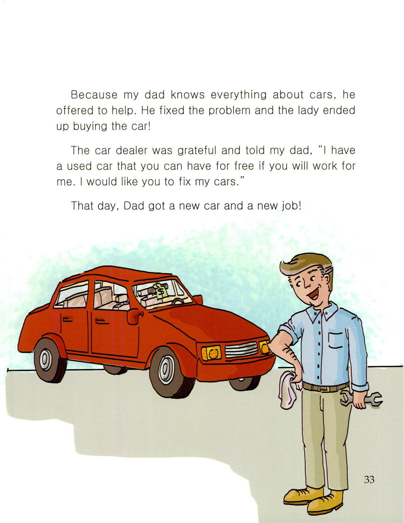 Our New Car绘本故事第3页