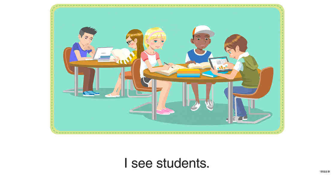 I See Students绘本故事第2页