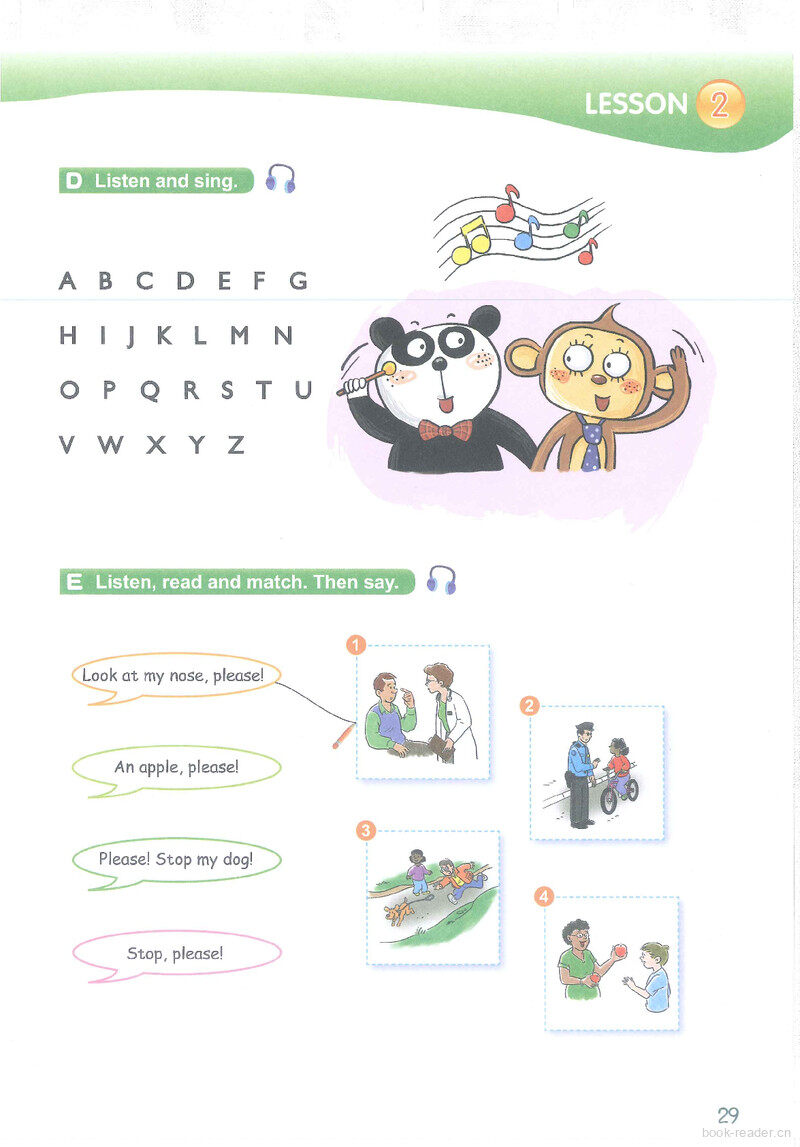 5 Look! The zoo!绘本故事第5页