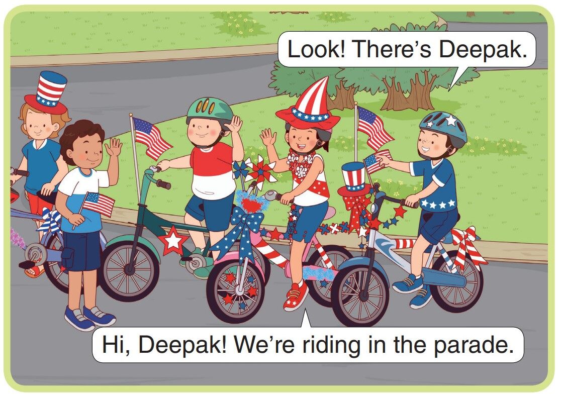 The Fourth of July绘本故事第5页