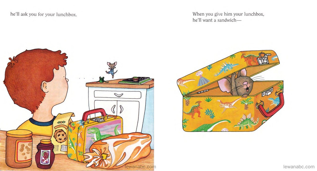 (46周)If You Take A Mouse To School绘本故事第4页