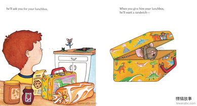 (46周)If You Take A Mouse To School绘本故事第4页