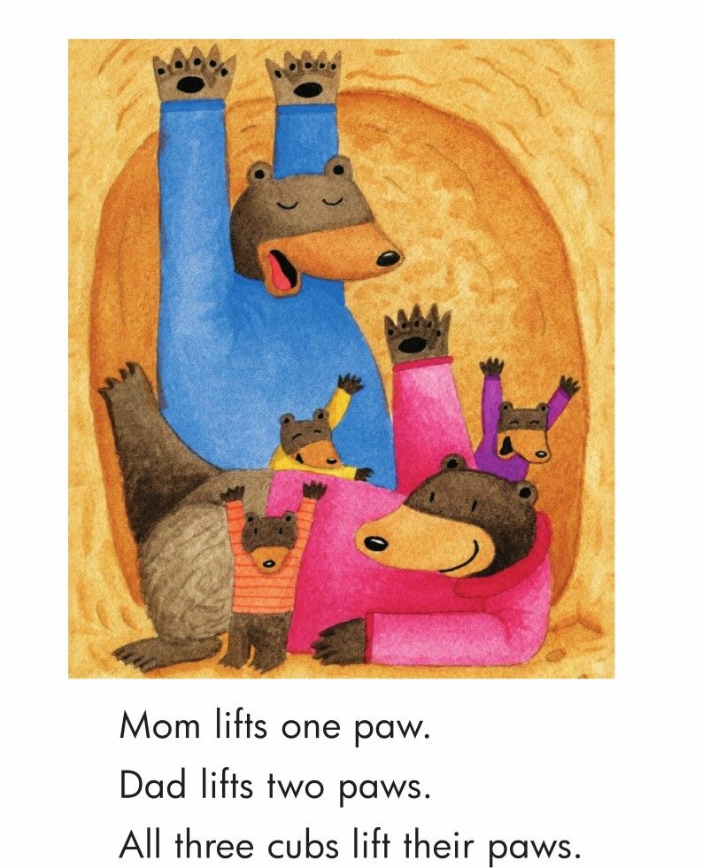 Five Bears绘本故事第4页