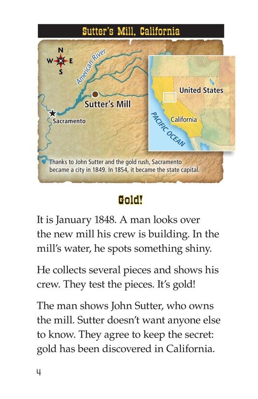 1849 The California Gold Rush绘本故事第3页