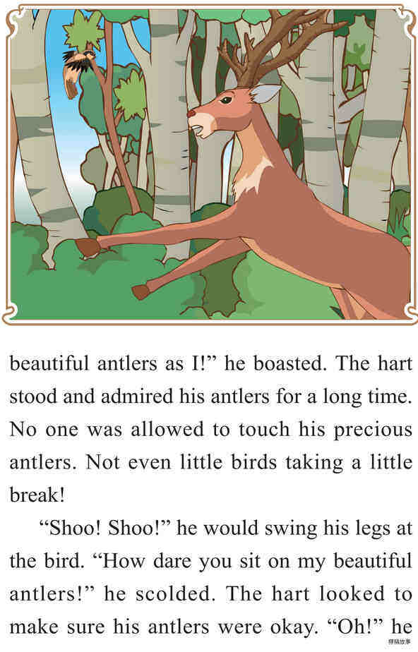 The Hart and the Hunter绘本故事第4页