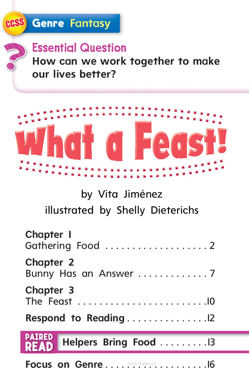 G1 On U6W1 What a Feast!绘本故事第3页