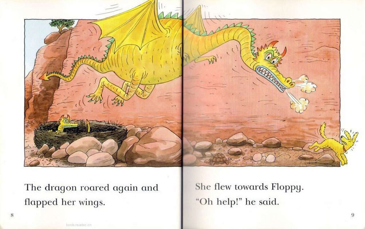 3C Dragon Danger绘本故事第5页