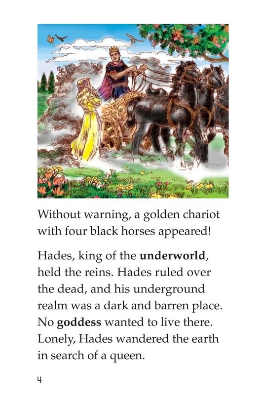 Persephone A Greek Myth绘本故事第4页