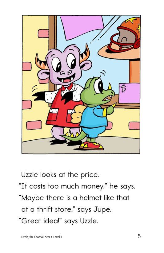 Uzzle,The Football Star绘本故事第5页