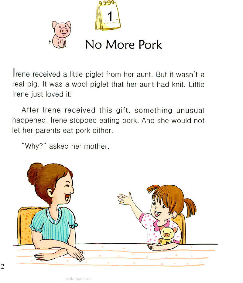 No More Pork绘本故事第3页