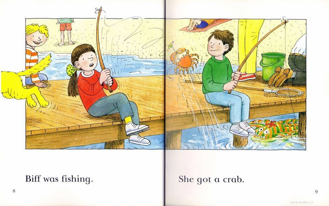 1A Funny Fish绘本故事第5页