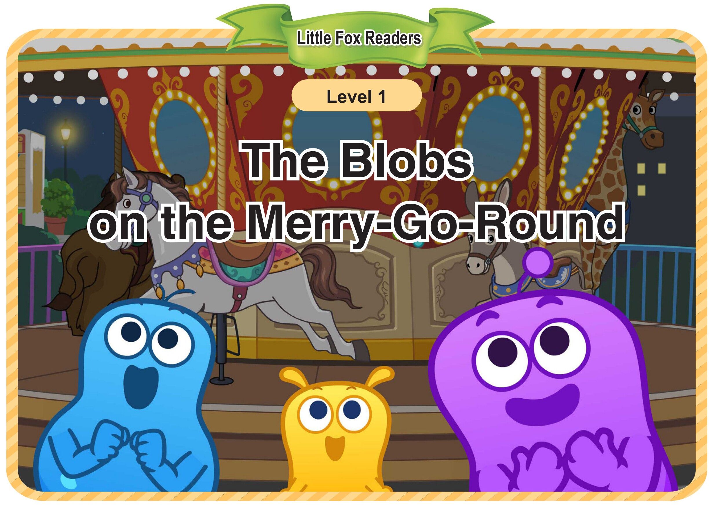 The Blobs on the Merry-Go-Round绘本故事第2页