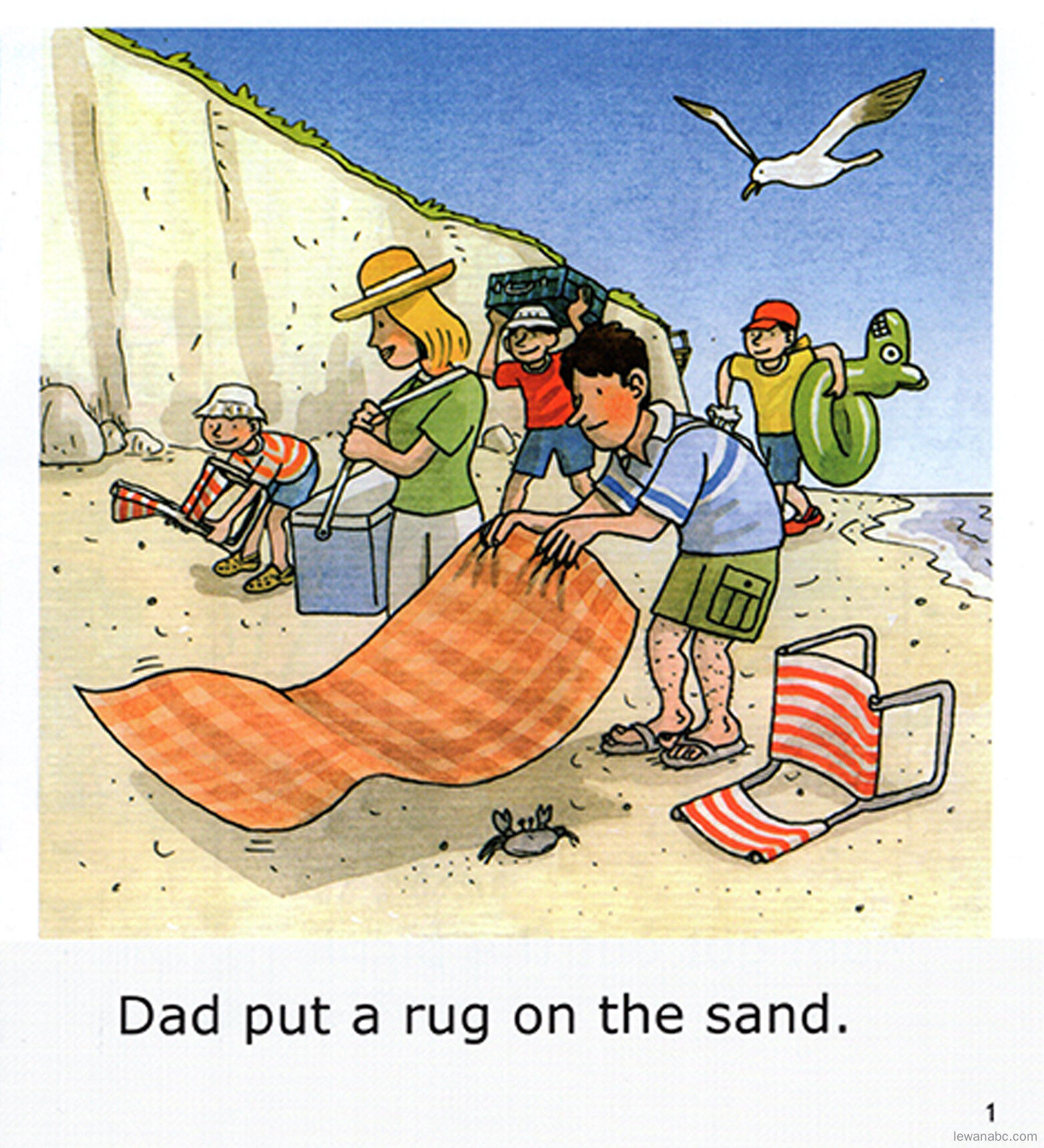 The Gull's Picnic绘本故事第3页