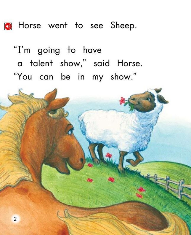 Talent show绘本故事第3页