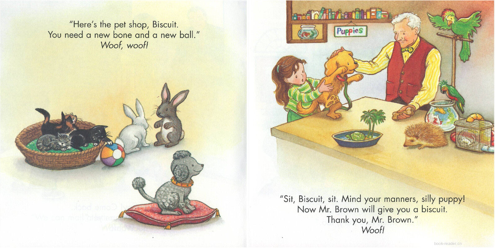 Mind Your Manners Biscuit!绘本故事第5页