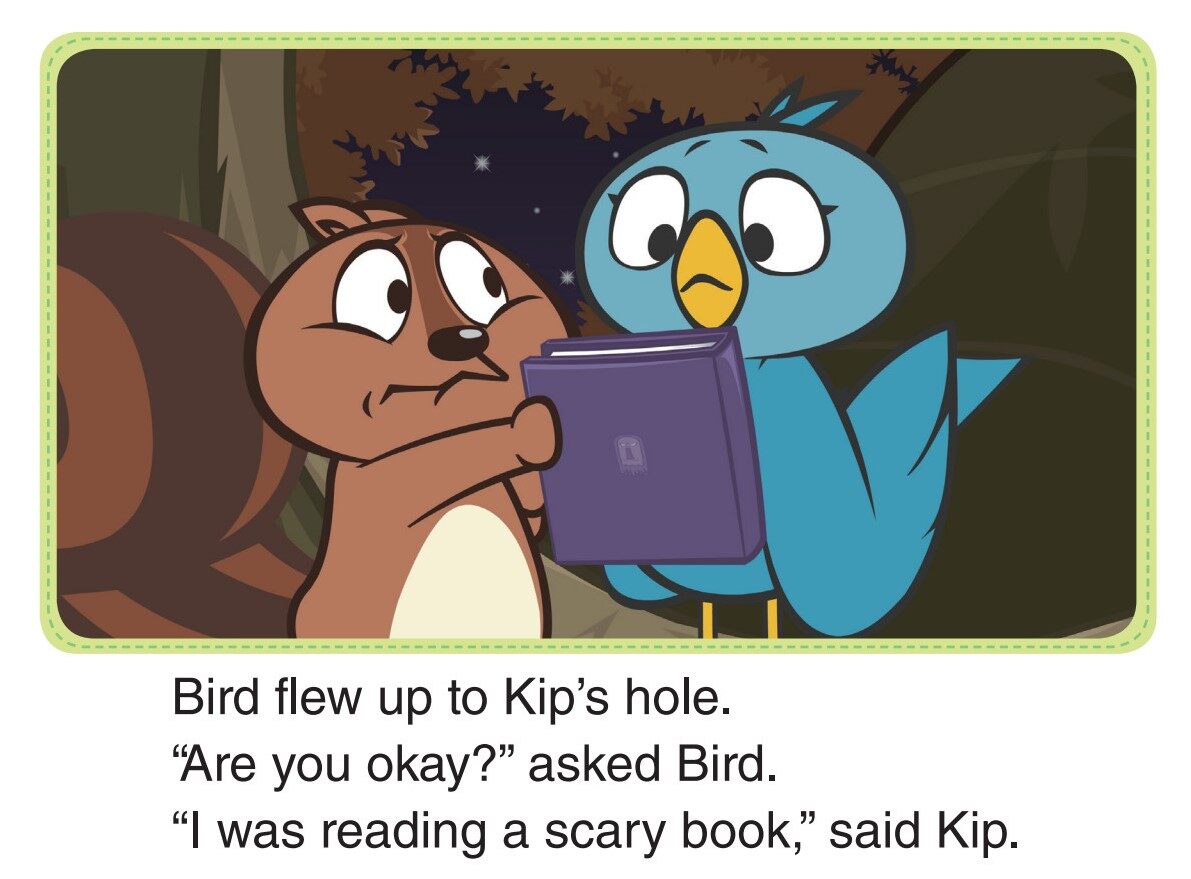 Kip Is Scared绘本故事第2页