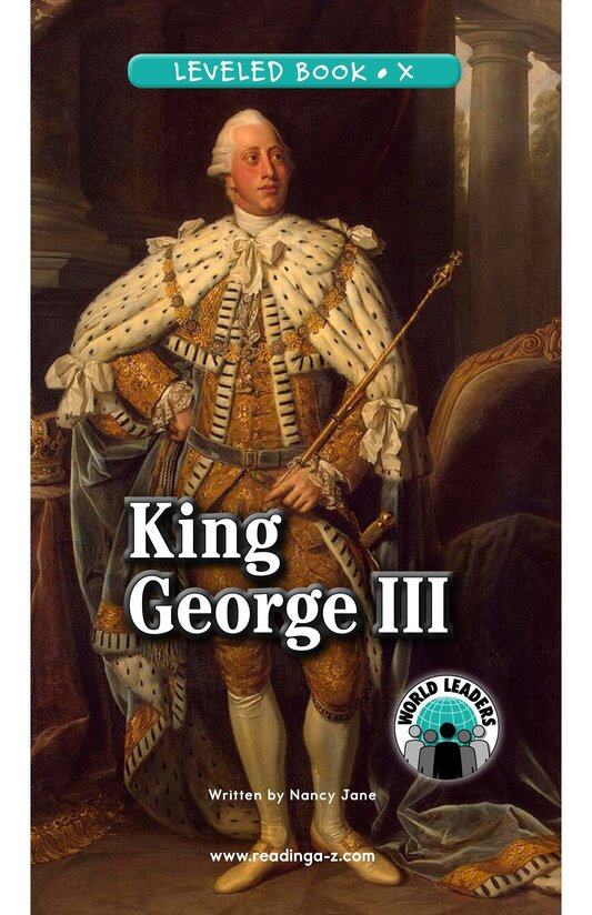 King George III绘本故事第2页