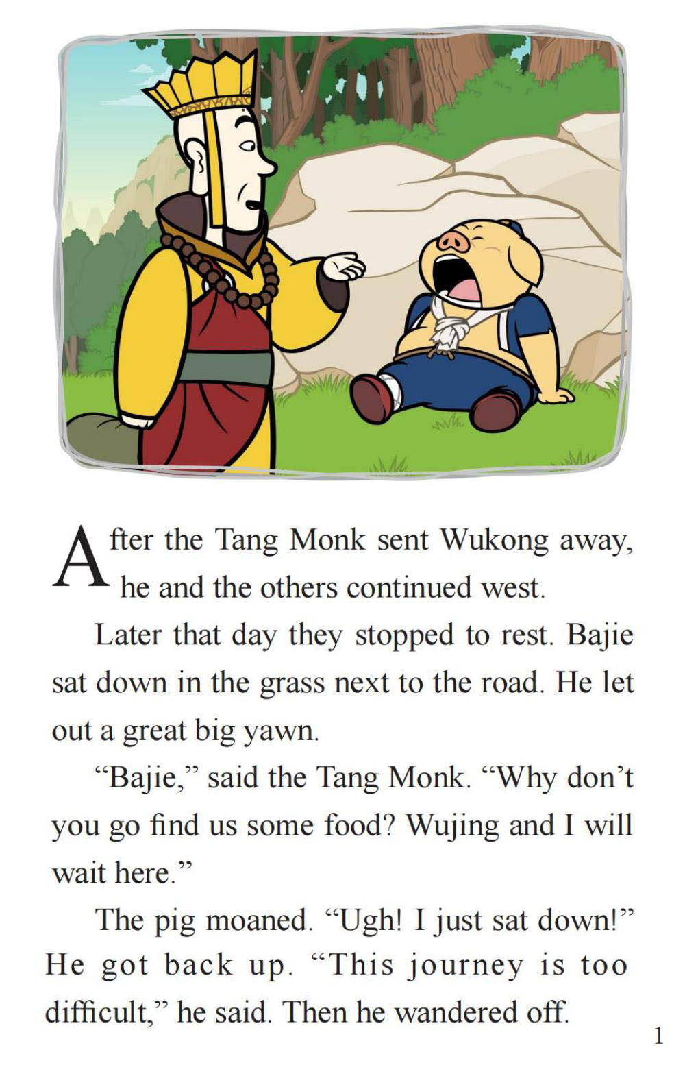 Bajie Takes a Nap绘本故事第3页