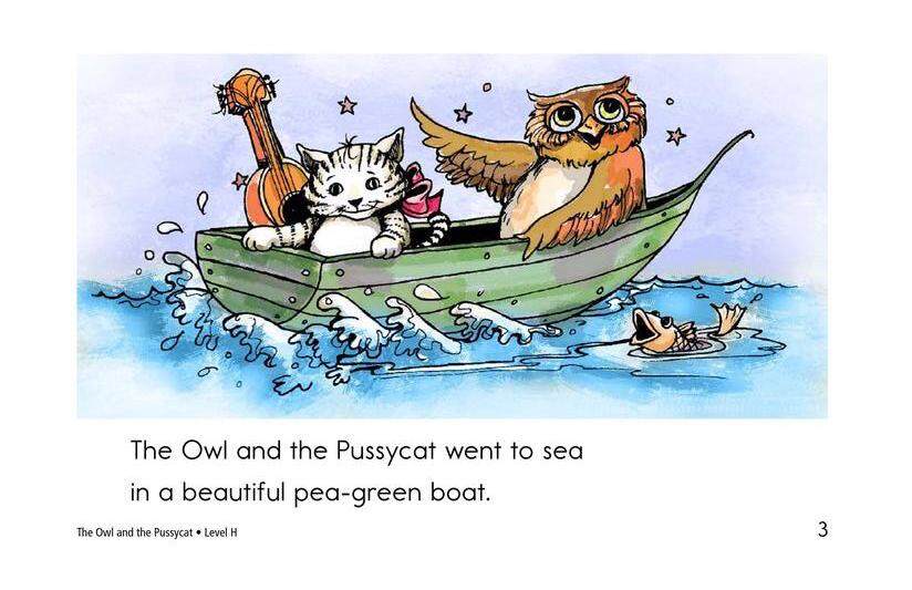 The Owl and the Pussycat绘本故事第3页