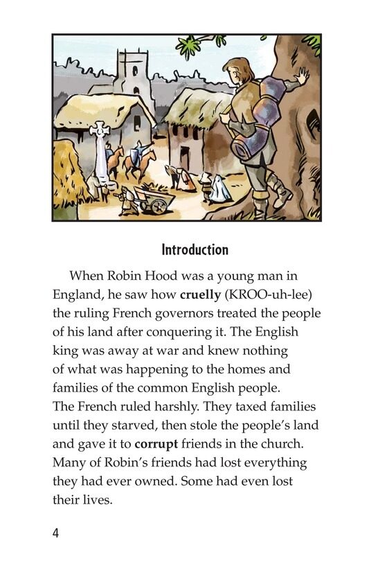 How Little John Joined Robin Hood绘本故事第3页