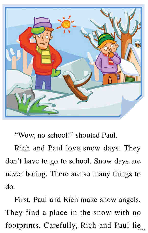 Snow Day绘本故事第4页