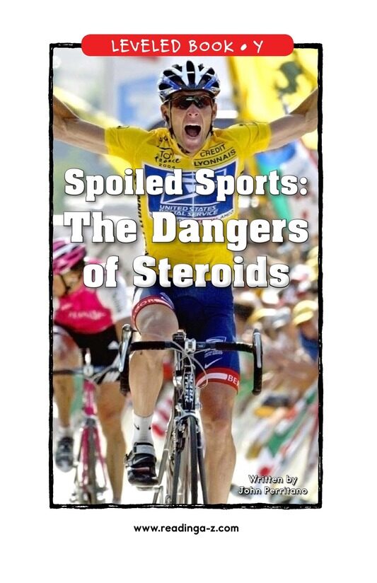 Spoiled Sports The Dangers of Steroids绘本故事第2页