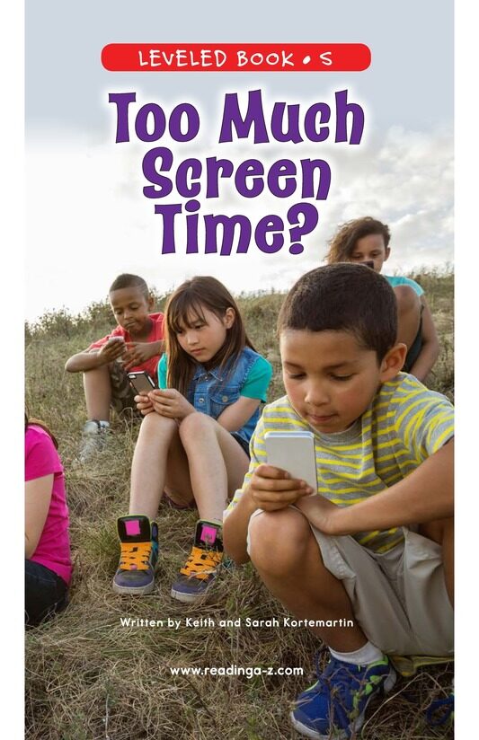 Too Much Screen Time绘本故事第2页