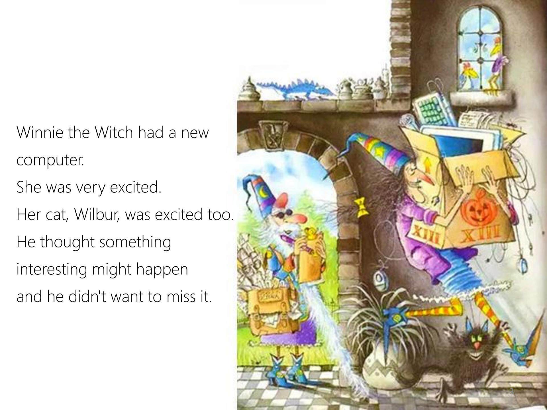 Winnie's New Computer绘本故事第2页