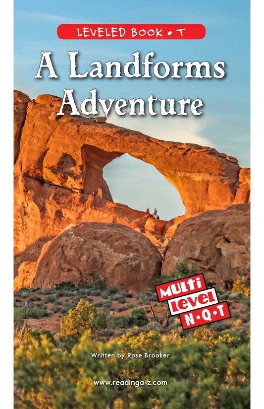 A Landforms Adventure绘本故事第2页