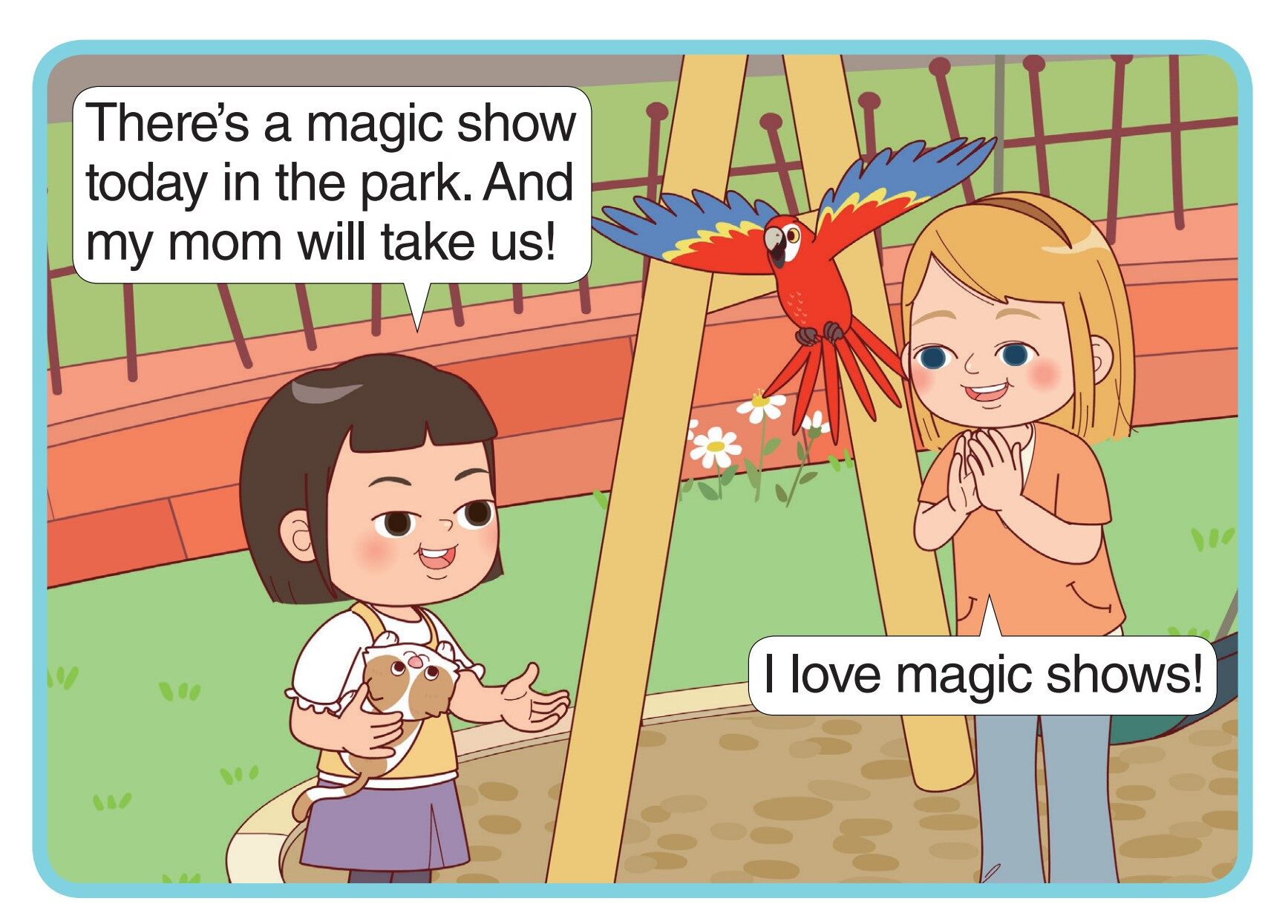 The Pet Lovers Club 45_Step Right Up!绘本故事第4页