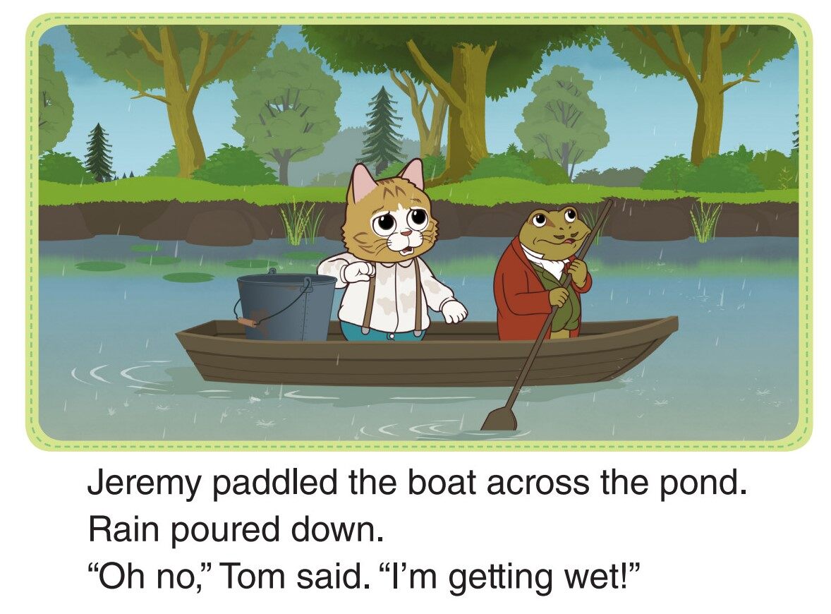 In the Boat绘本故事第2页