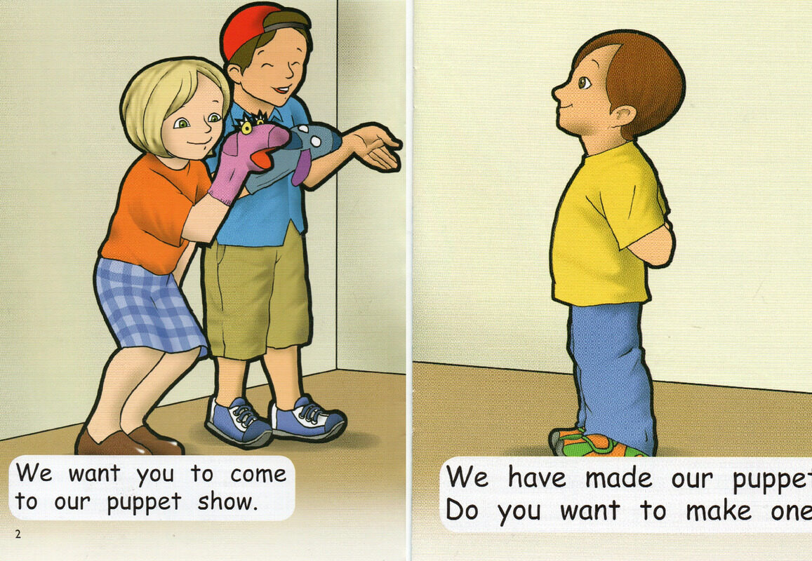 our puppet show绘本故事第3页