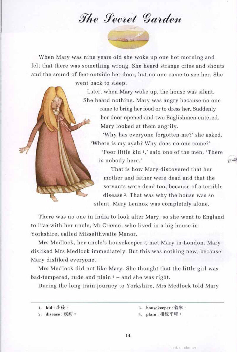The Secret Garden绘本故事第4页