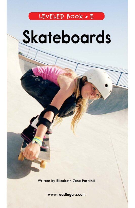 Skateboards绘本故事第2页