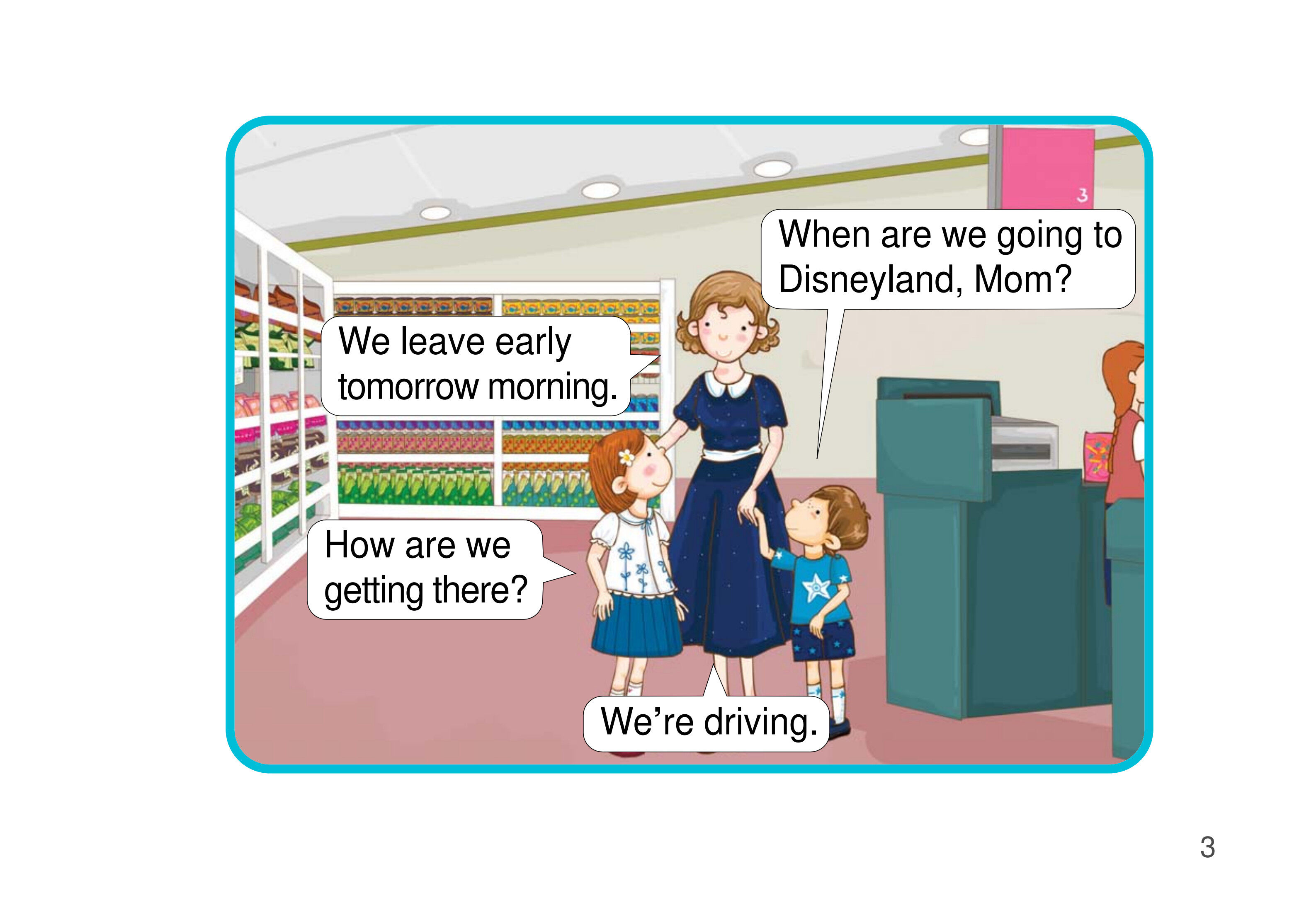 Grocery Shopping绘本故事第4页