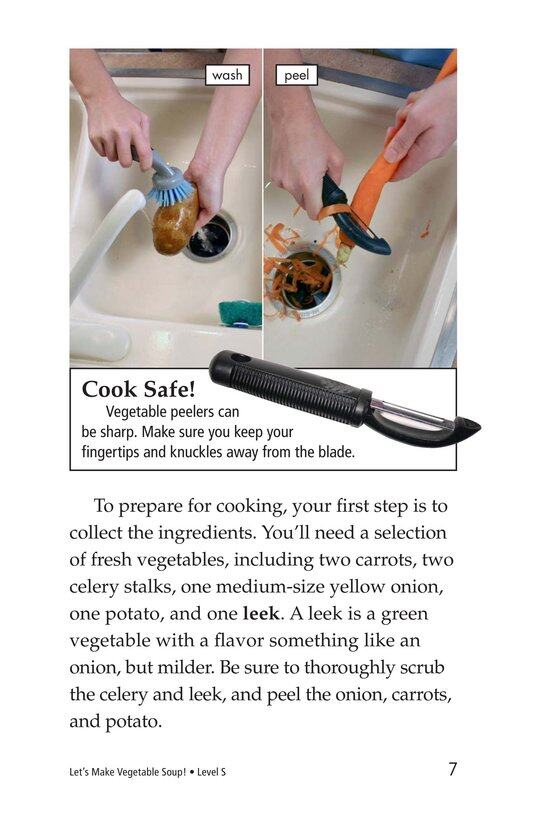 Let's Make Vegetable Soup绘本故事第5页