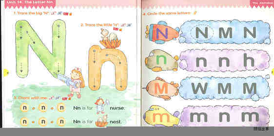 14 The Letter Nn绘本故事第3页