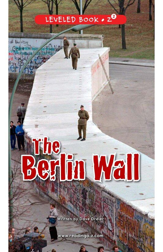 The Berlin Wall绘本故事第2页
