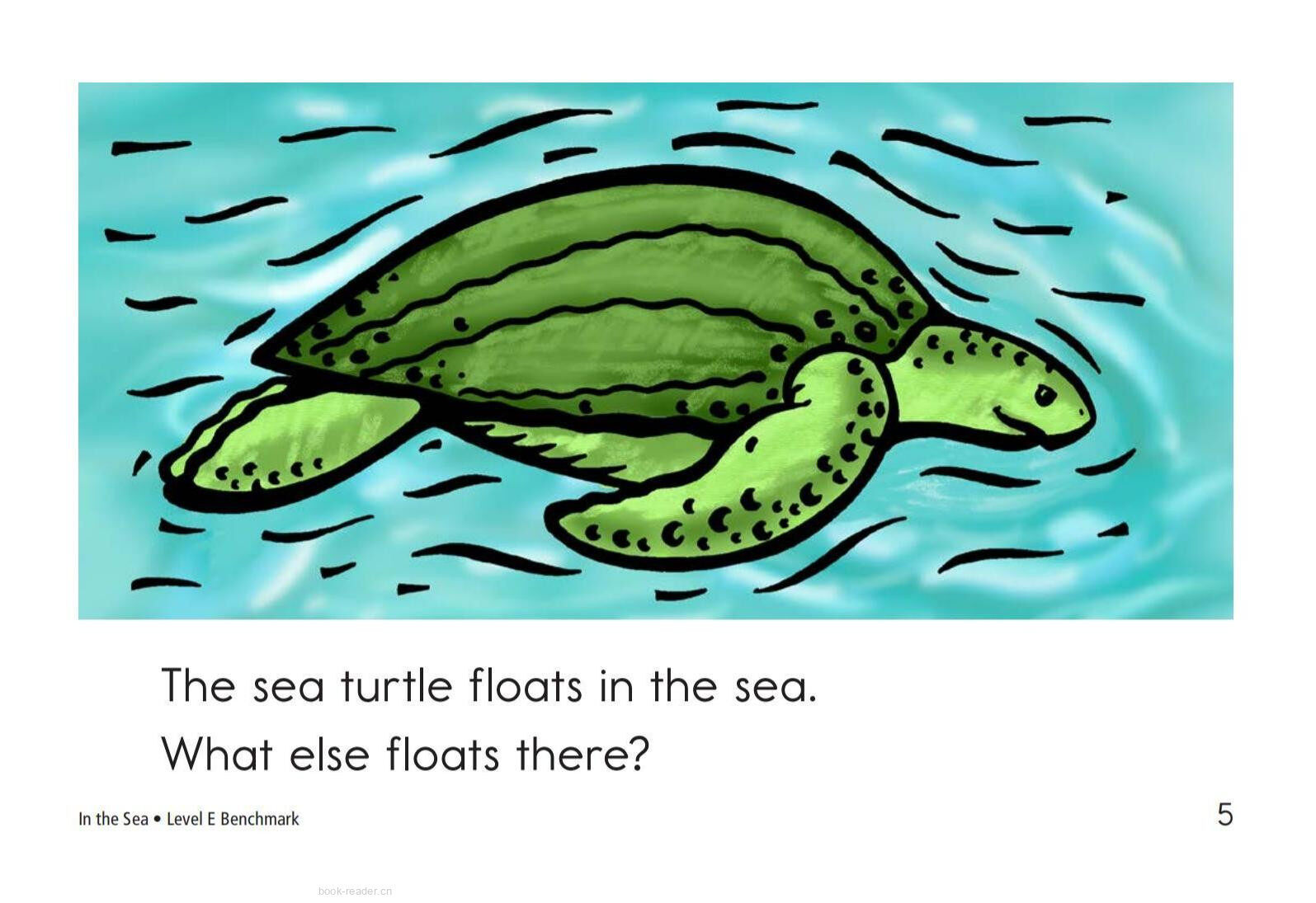 In the Sea绘本故事第5页