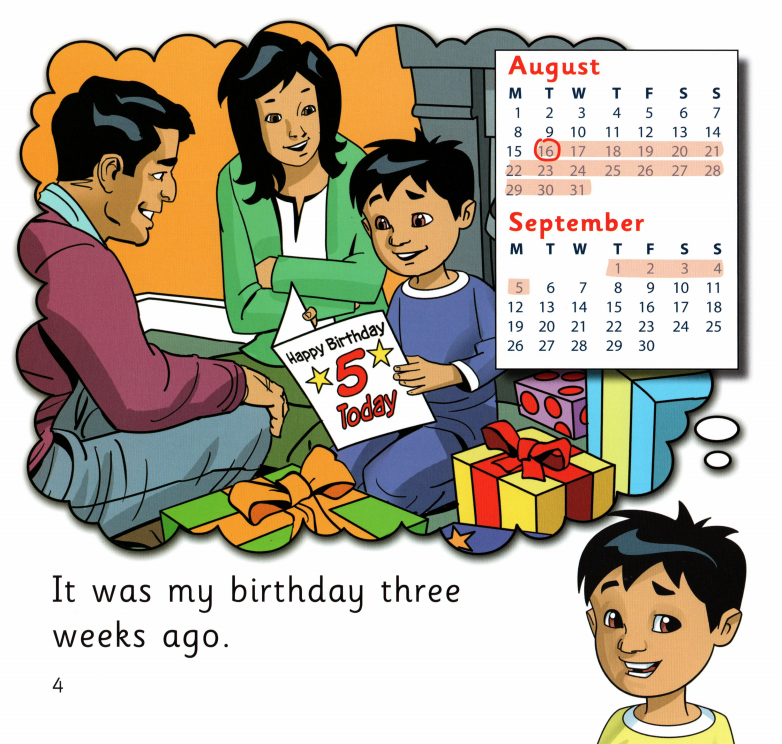 All in a  Month绘本故事第4页