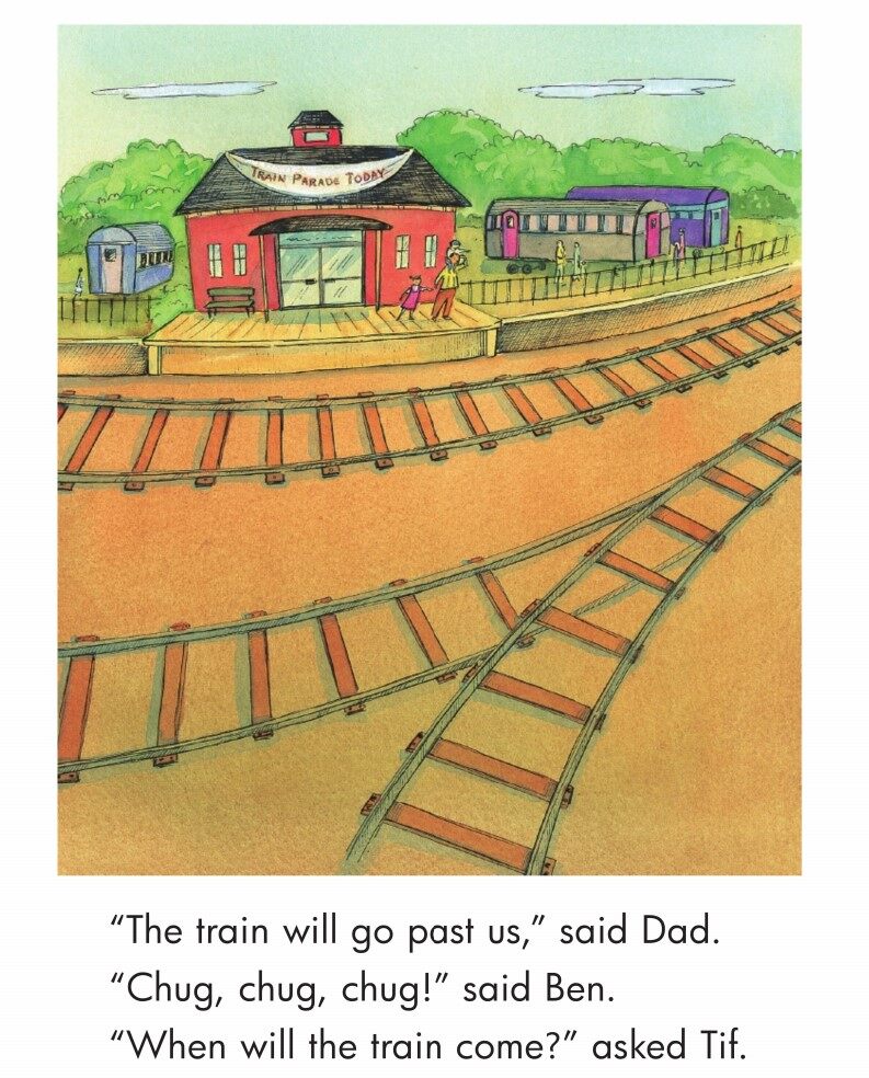 The Big Train绘本故事第3页