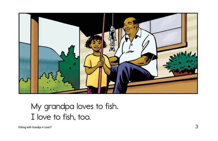 Fishing with Grandpa绘本故事第3页
