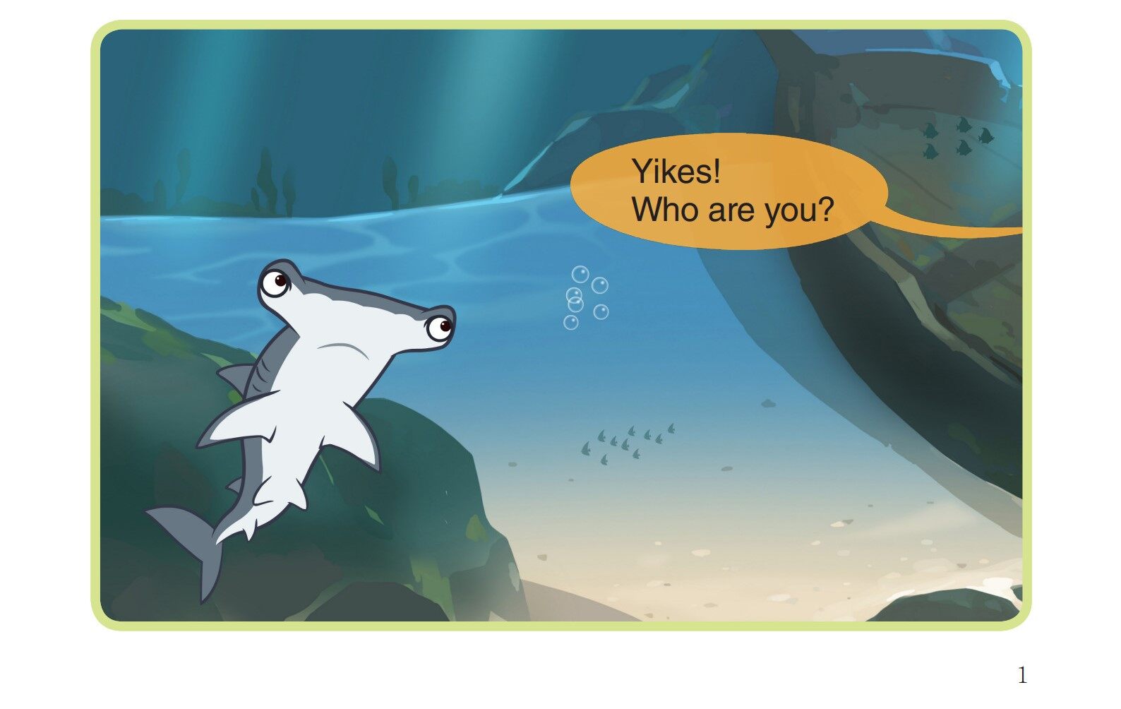 Hammerhead Shark绘本故事第2页