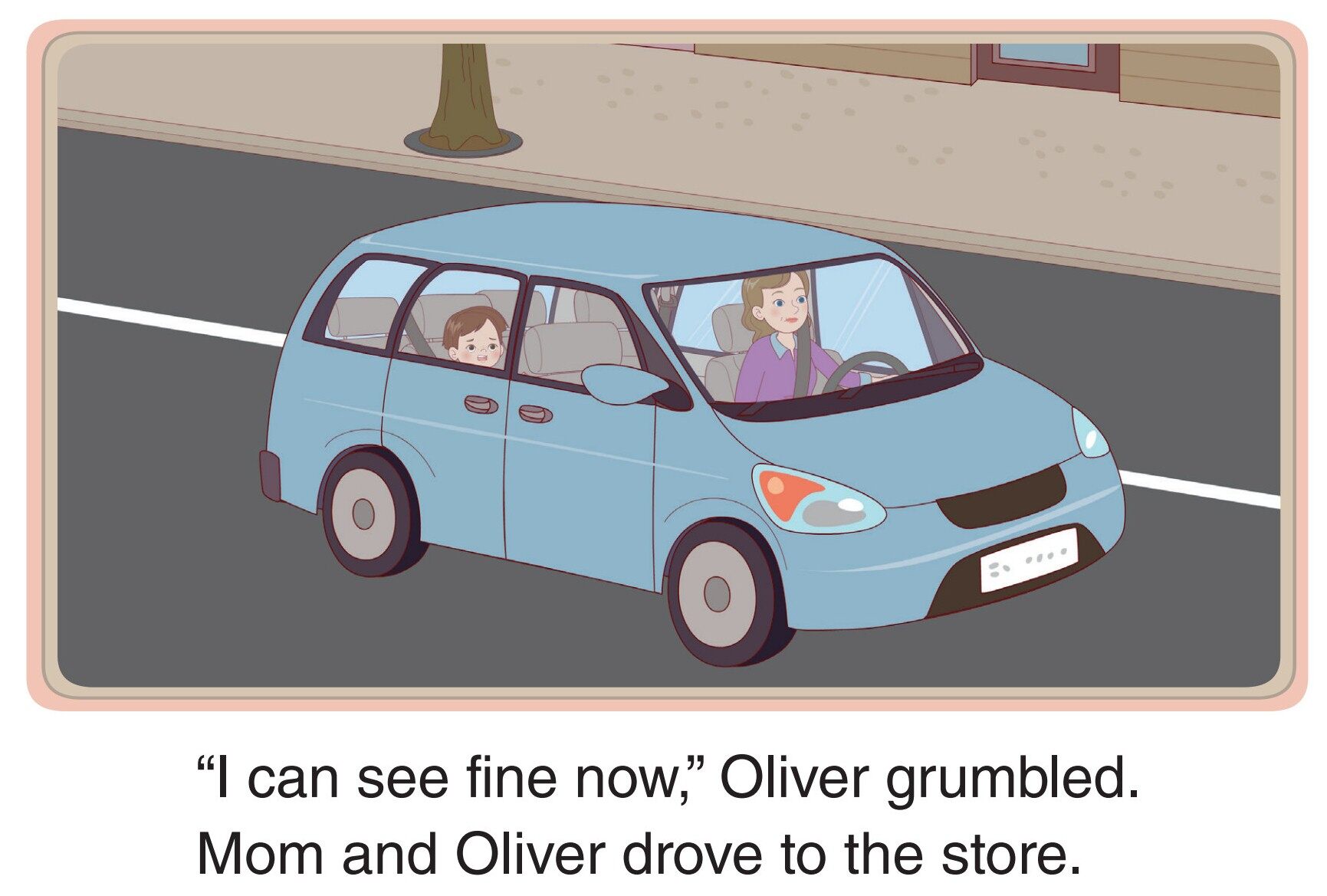 New Glasses for Oliver绘本故事第4页